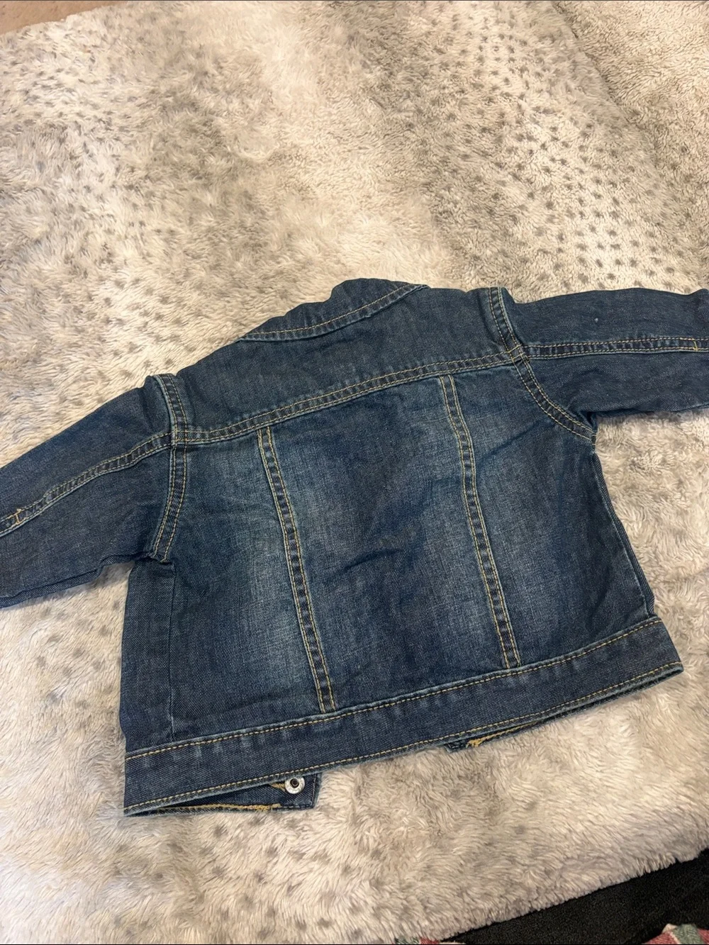 The Children's Place Dark Blue Denim Jacket for Kids